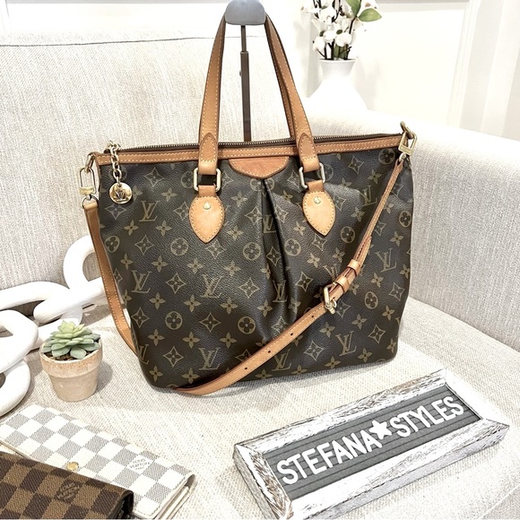 Louis Vuitton Palermo PM Monogram Canvas Two Way Tote Bag - Picture 1 of 17